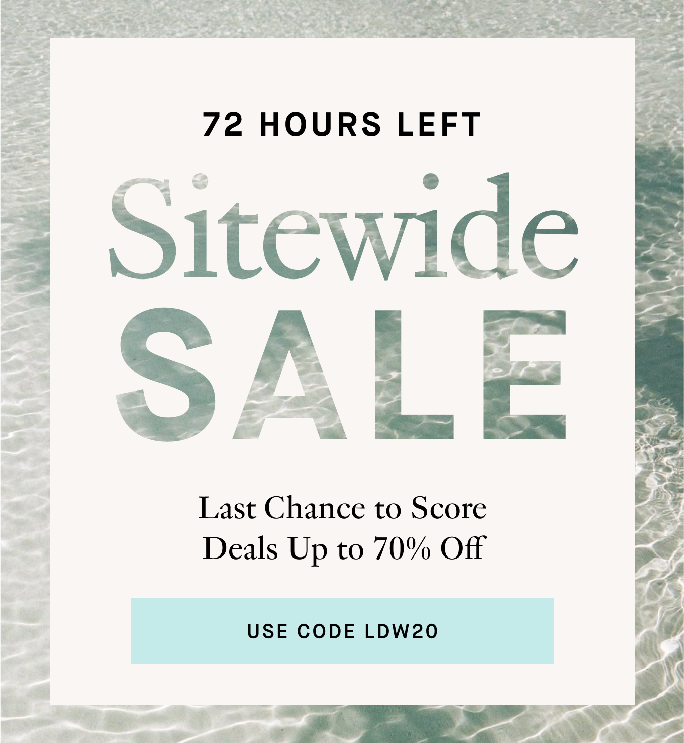 Sitewide Sale - Up to 70% OFF