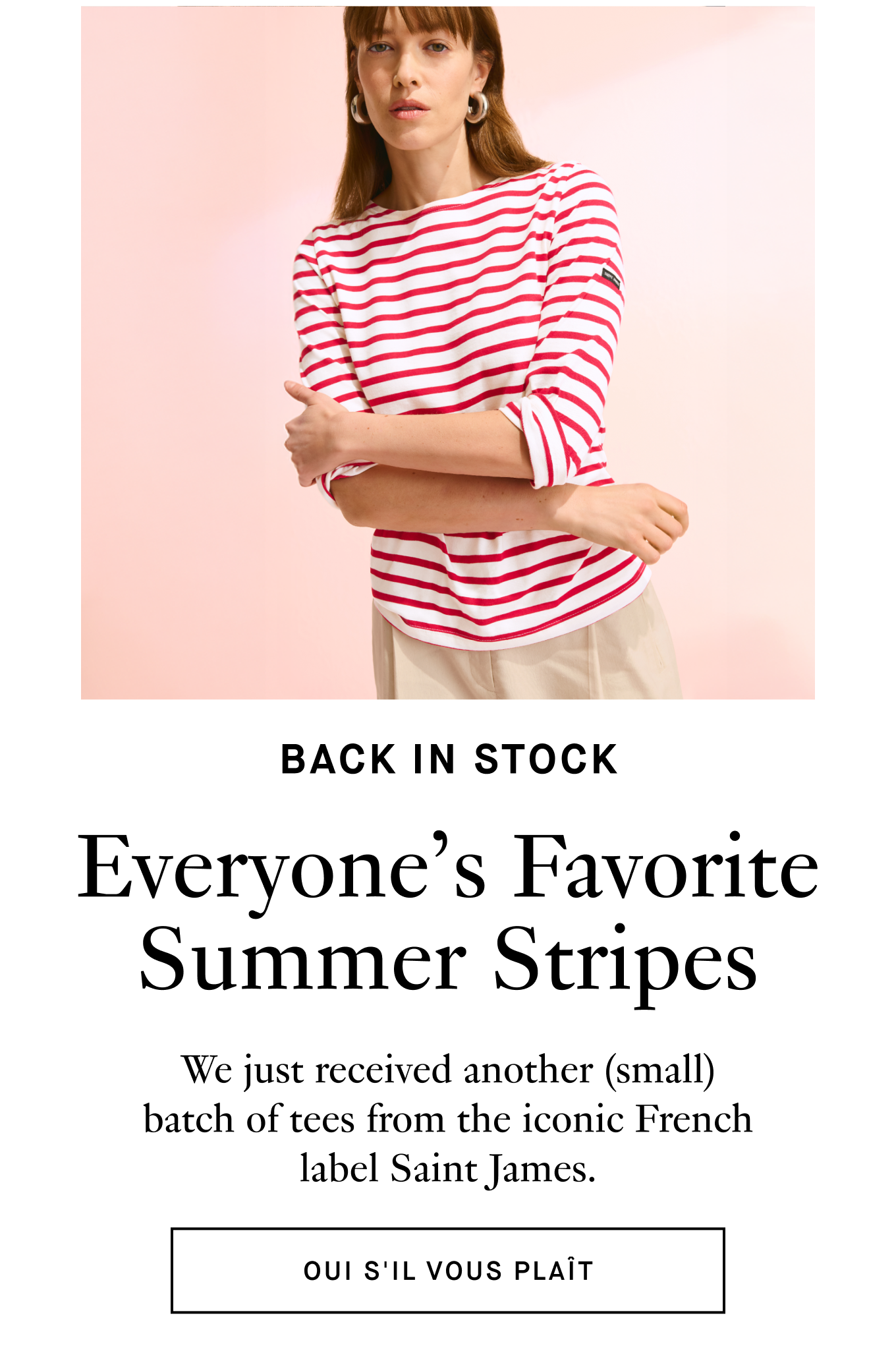 tops and back in stock