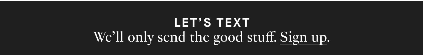 Sign up for SMS