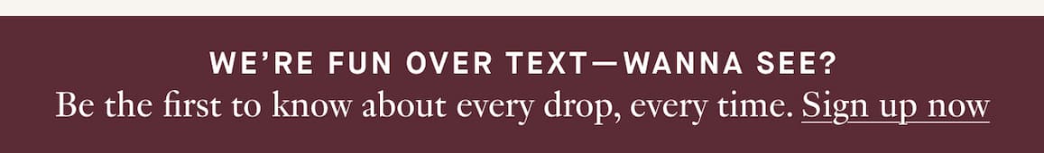 Sign Up For Texts