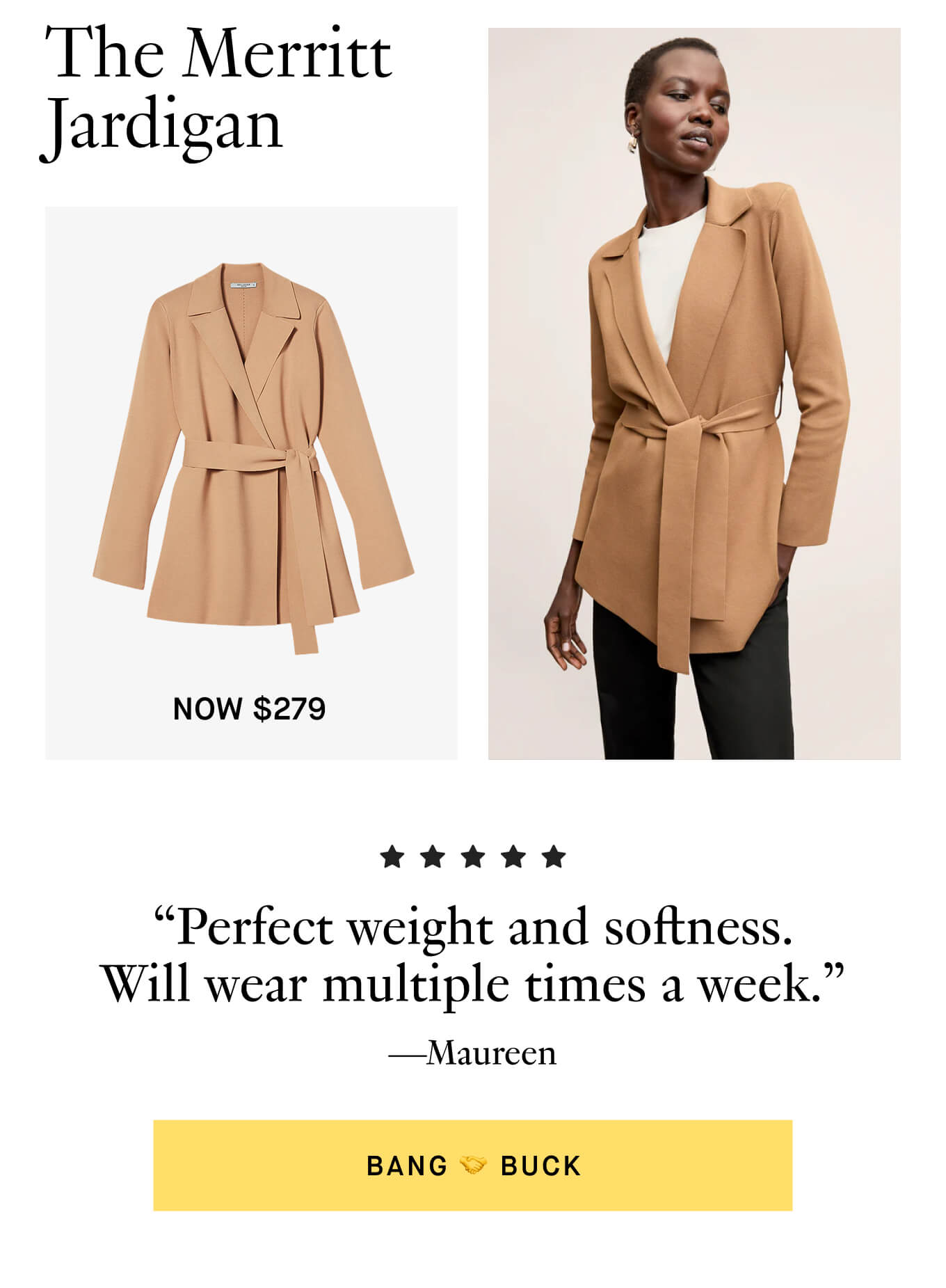 The Merritt Jardigan | "Perfect weight and softness. Will wear multiple times a week." - Maureen