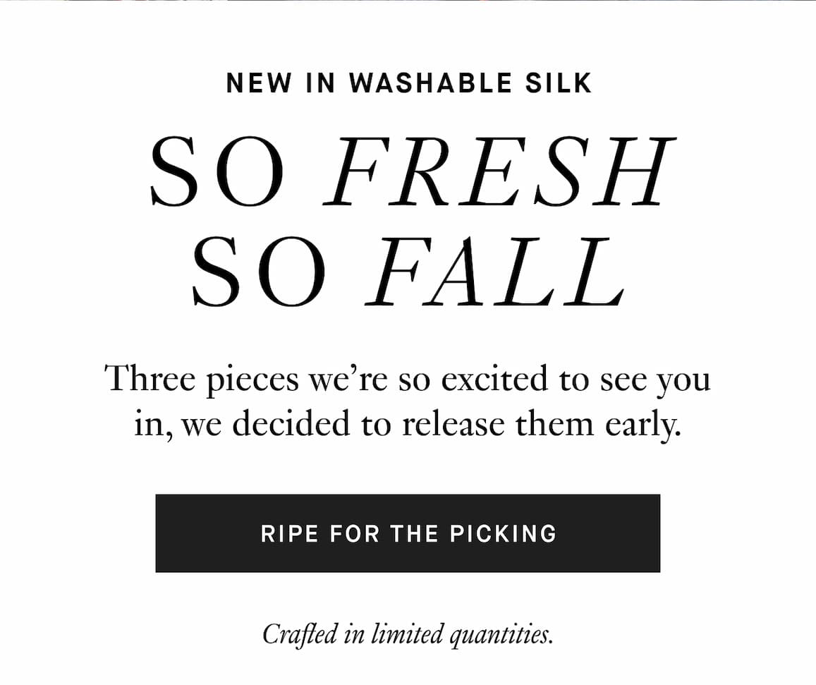 ripe for the picking