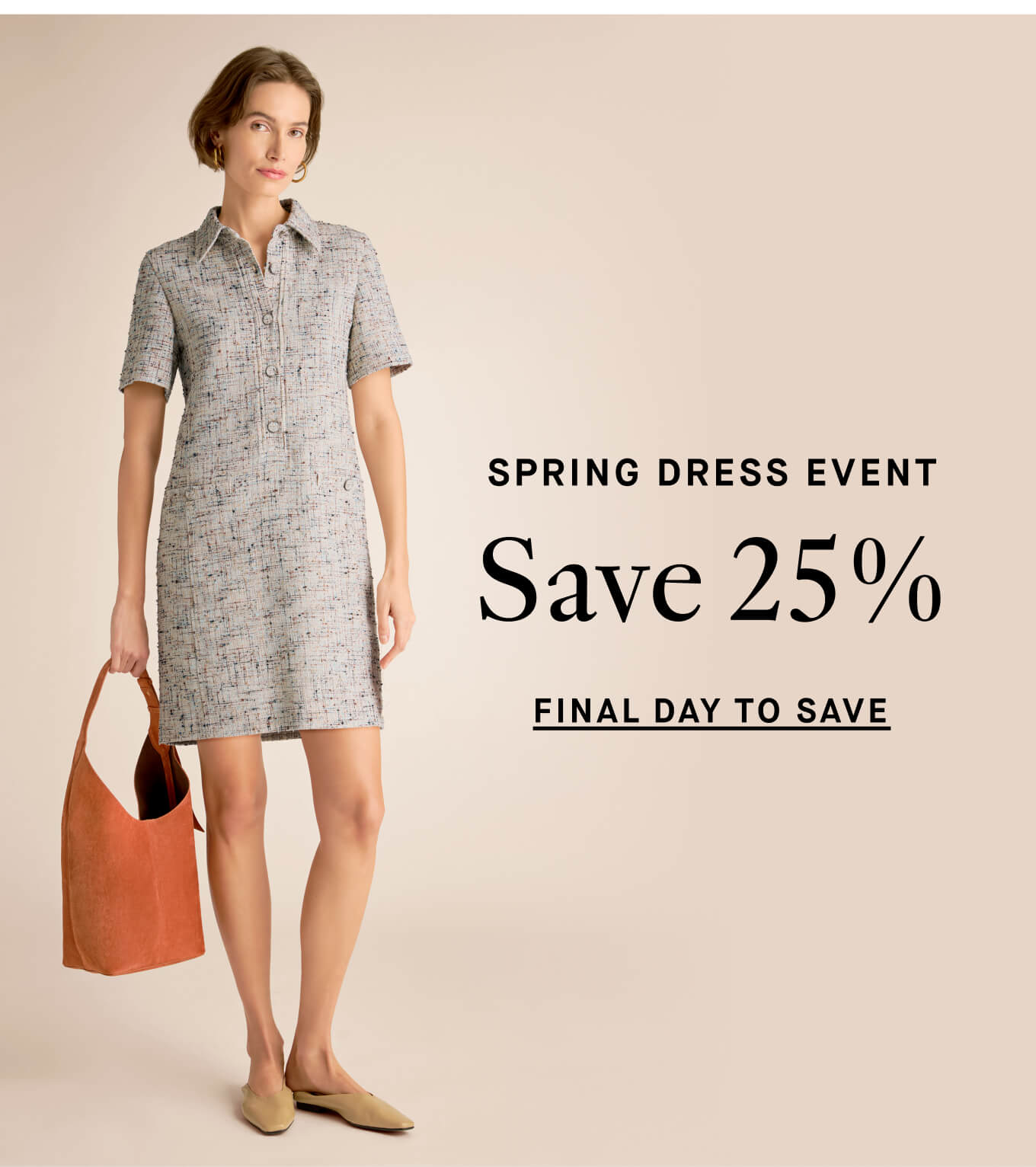 Save 25% on dresses