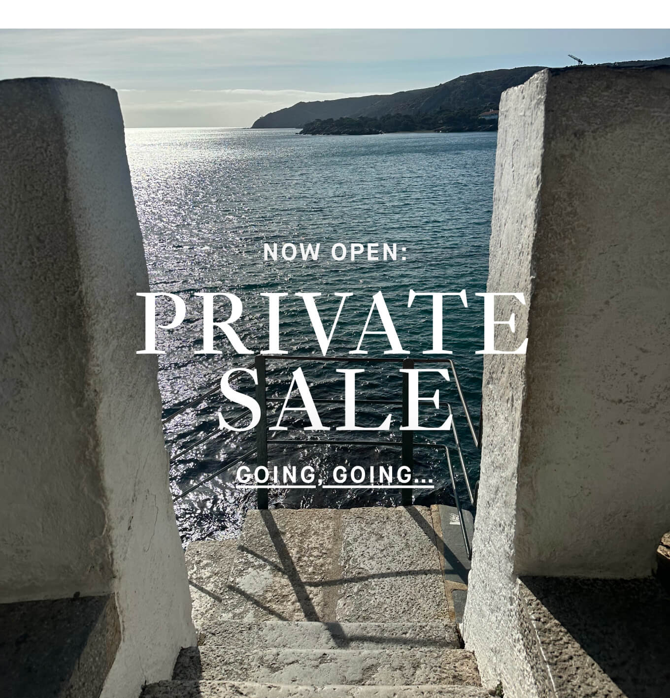 Now open: Private Sale