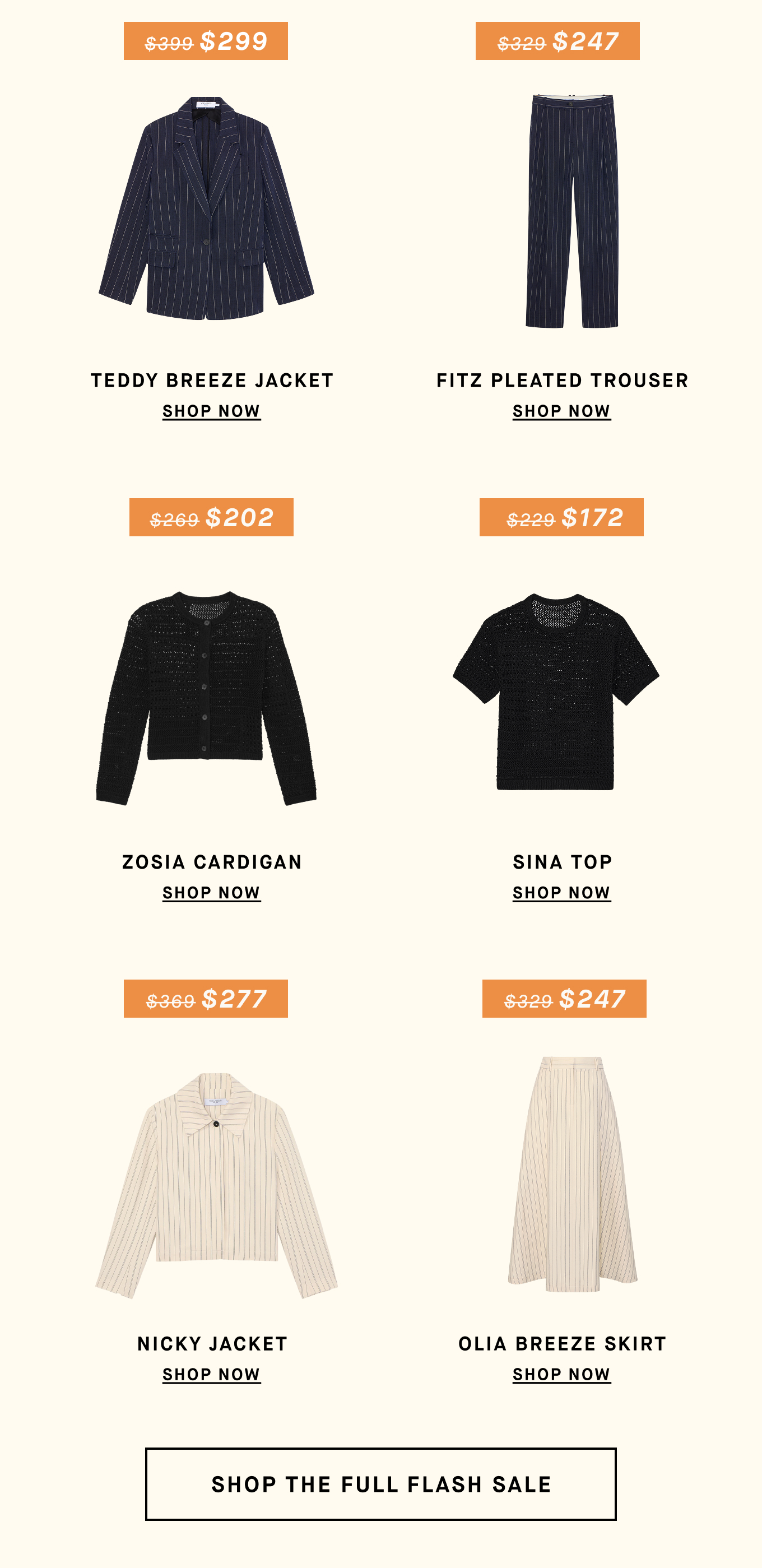 flash sale