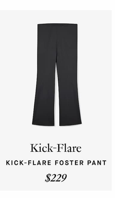 The Kick Flare Foster Pant - Eco PowerStretch
