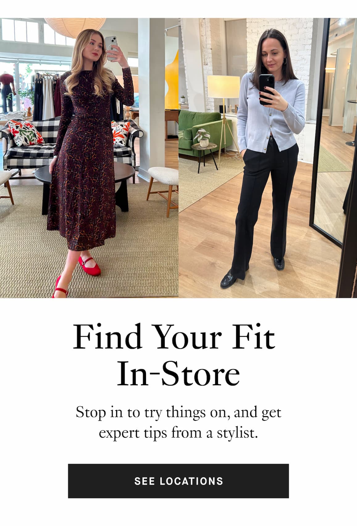 Find Your Fit In-Store
