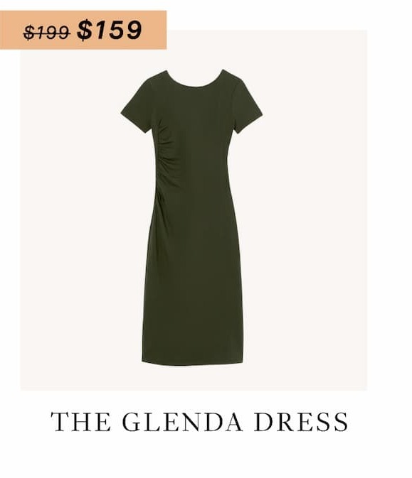 The Glenda Fancy T-Shirt Dress - Pima Cotton Jersey