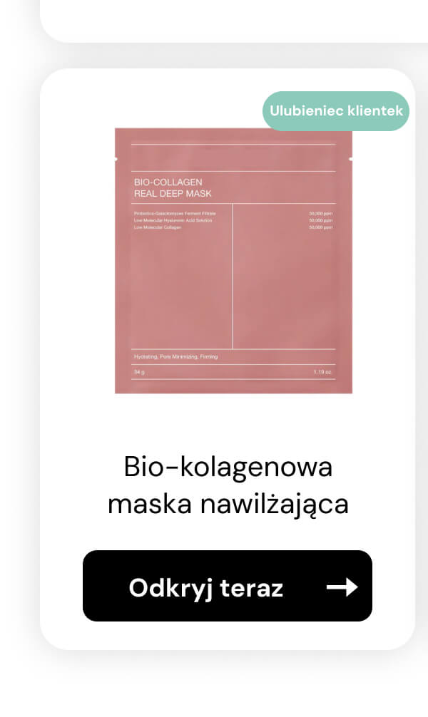 Bio-kolagenowa maska nawilżająca