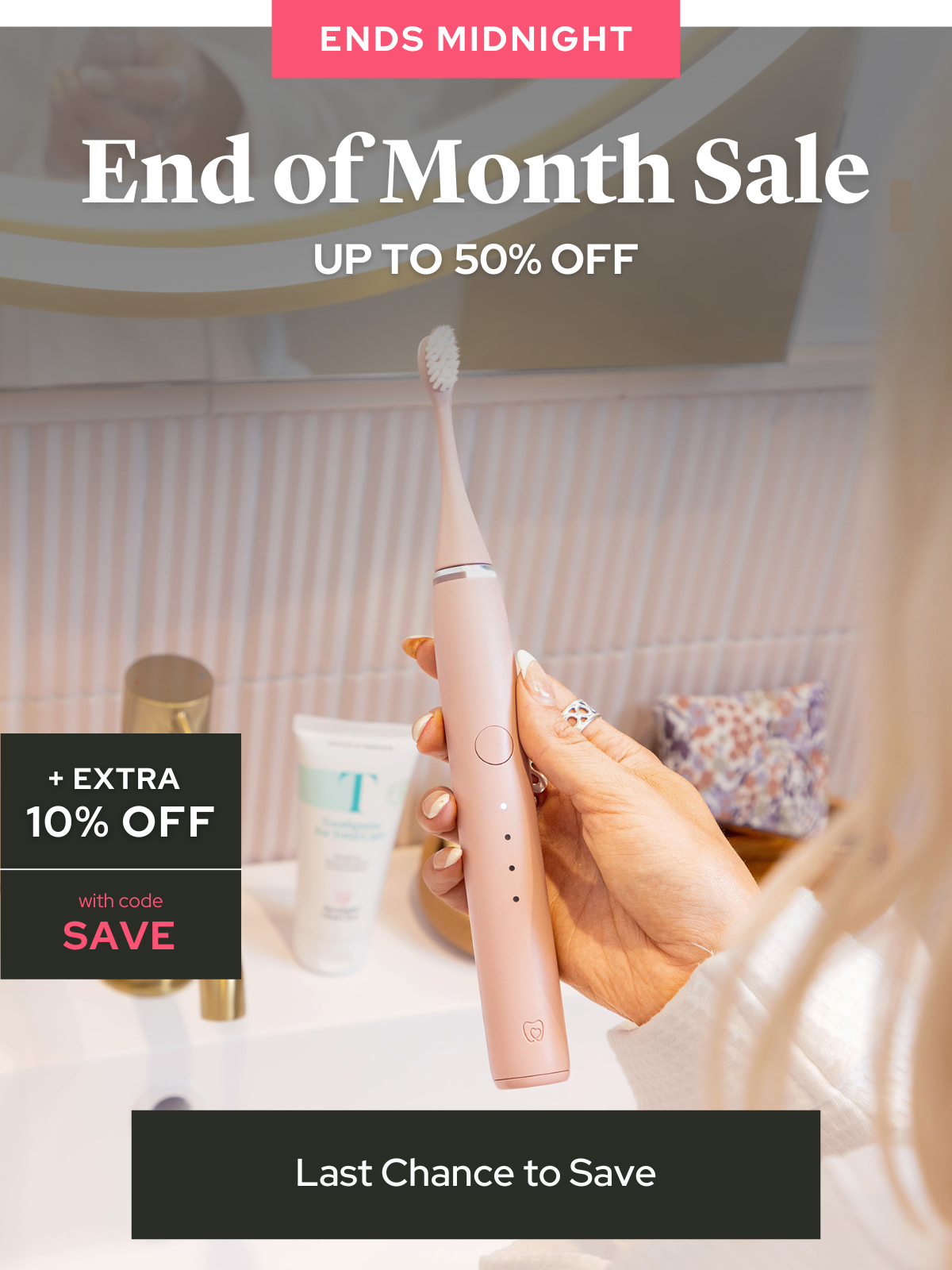 End of month sale