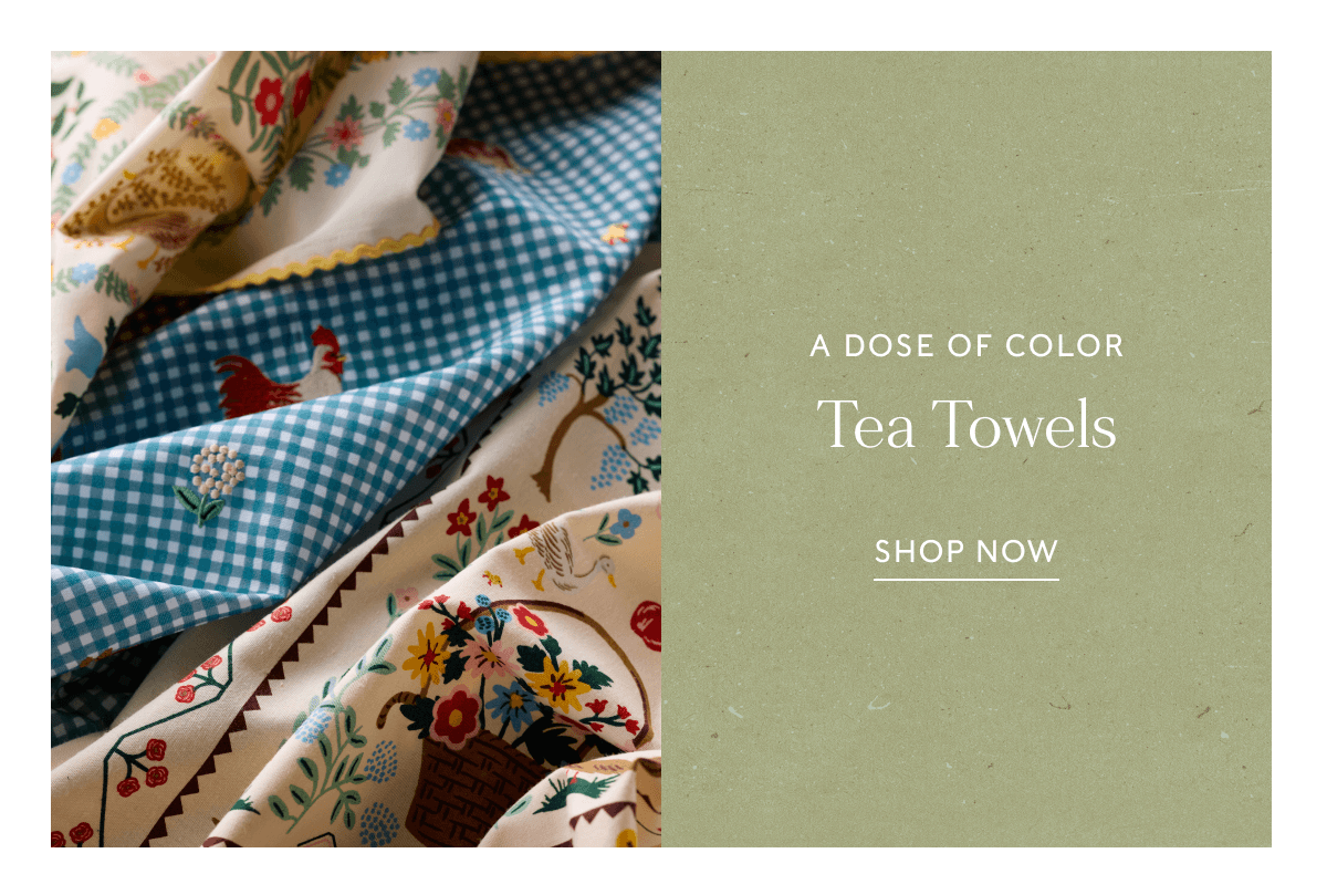 A DOSE OF COLOR - Tea Towels | SHOP NOW