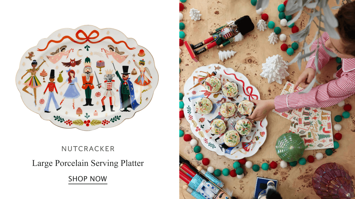 NUTCRACKER - Large Porcelain Serving Platter | SHOP NOW