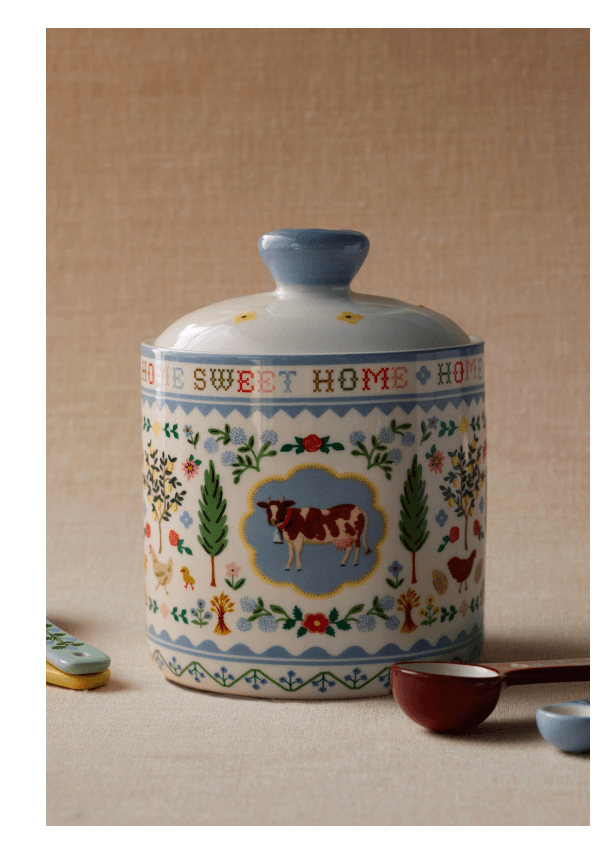 Porcelain Canister