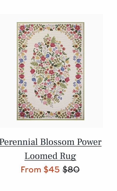Perennial Blossom Power Loomed Rug