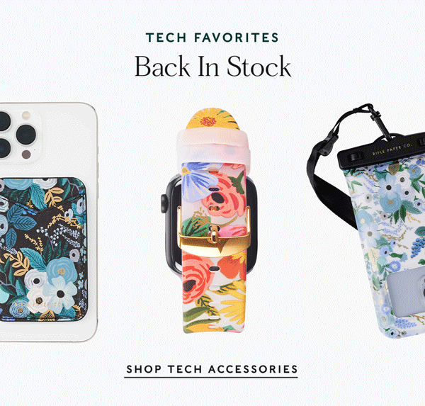 New Garden Party Tech Rifle Paper Co