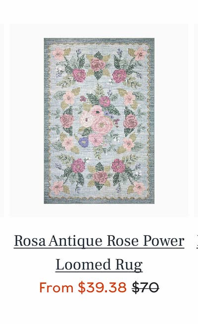 Rosa Antique Rose Power Loomed Rug
