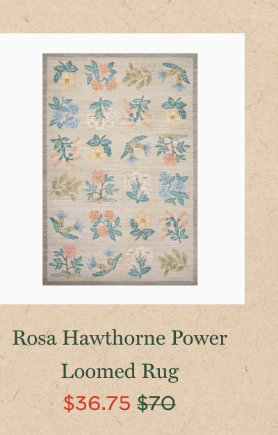 Rosa Hawthorne Power Loomed Rug - $36.75