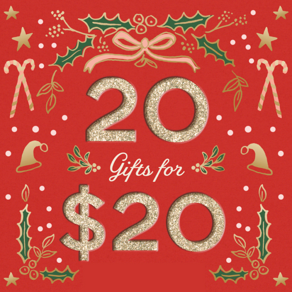 One Day Only 20 Gifts for $20