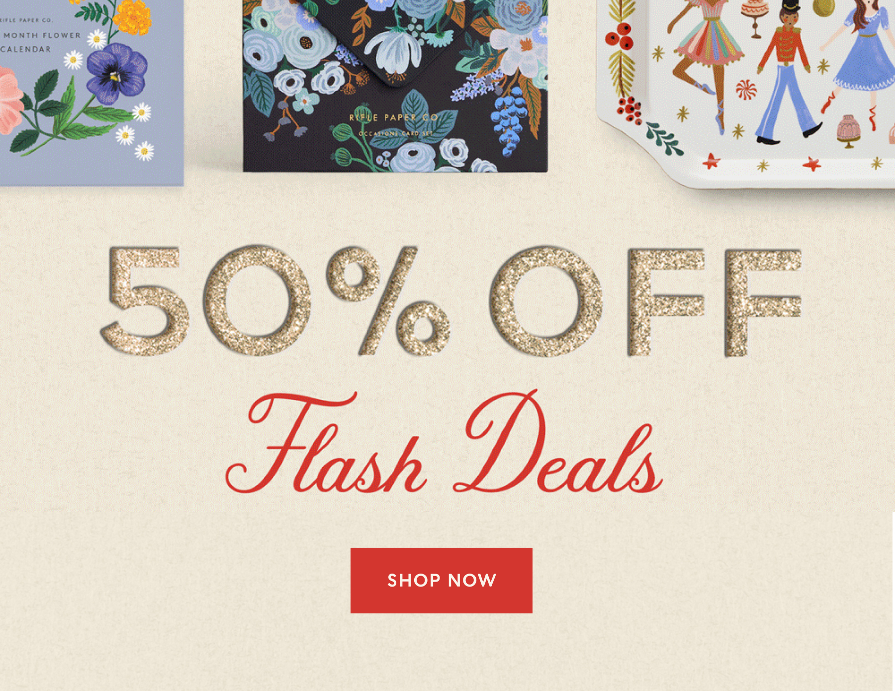 50% Off Flash Deals