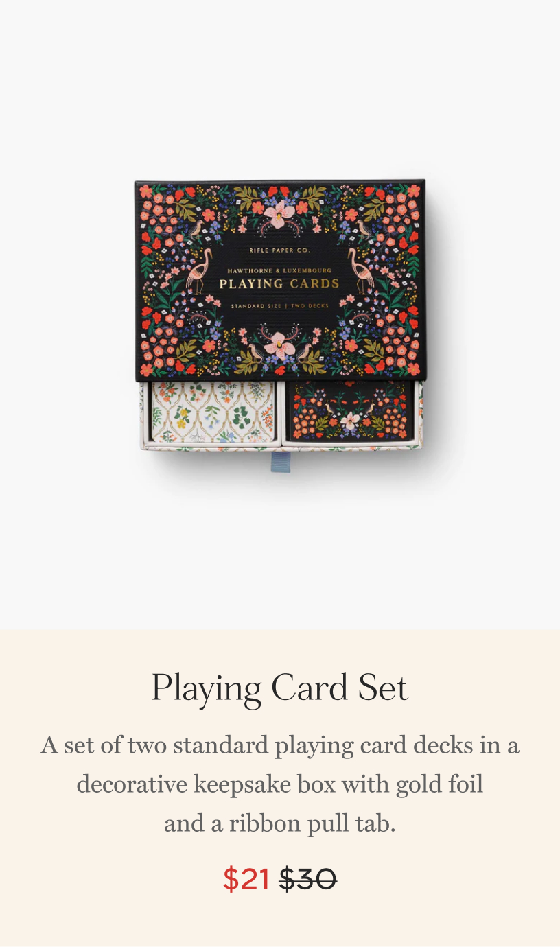 Playing Card Set