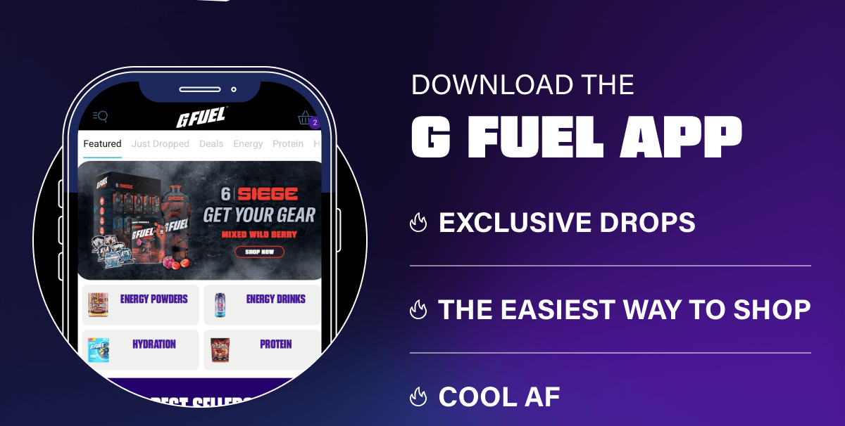 Download the G FUEL App