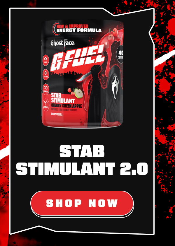 Stab Stimulant 2.0 Inspired by Ghost Face®