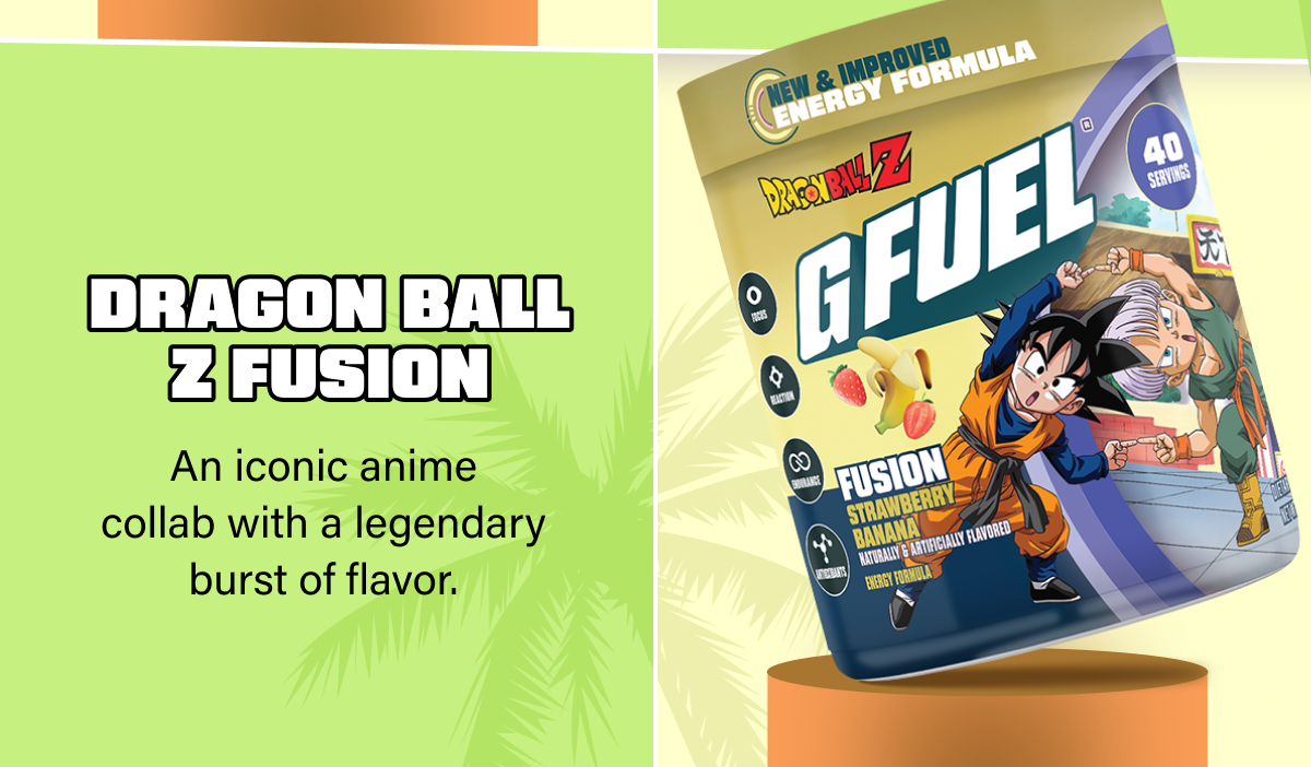 Dragon Ball Z Fusion | An iconic anime collab with a legendary burst of flavor.