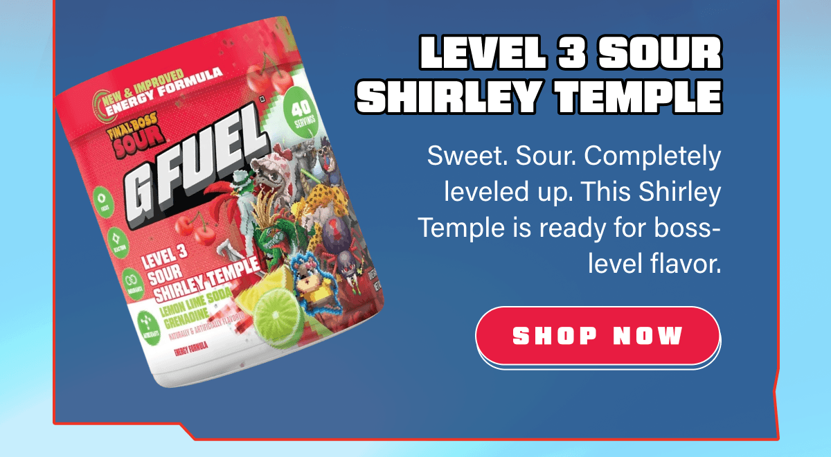 Level 3 Sour Shirley Temple