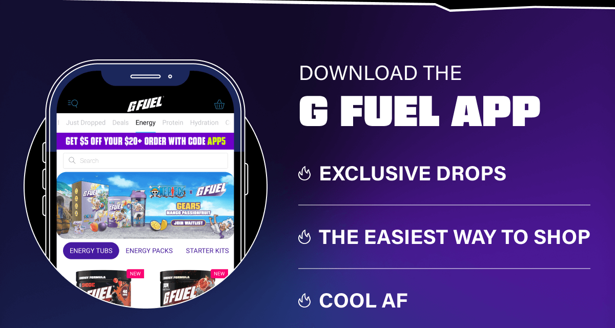Download the G FUEL App