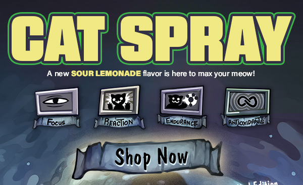 Cat Spray: A new Sour Lemonade flavor is here to max your meow!