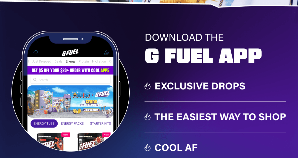 Download the G FUEL App