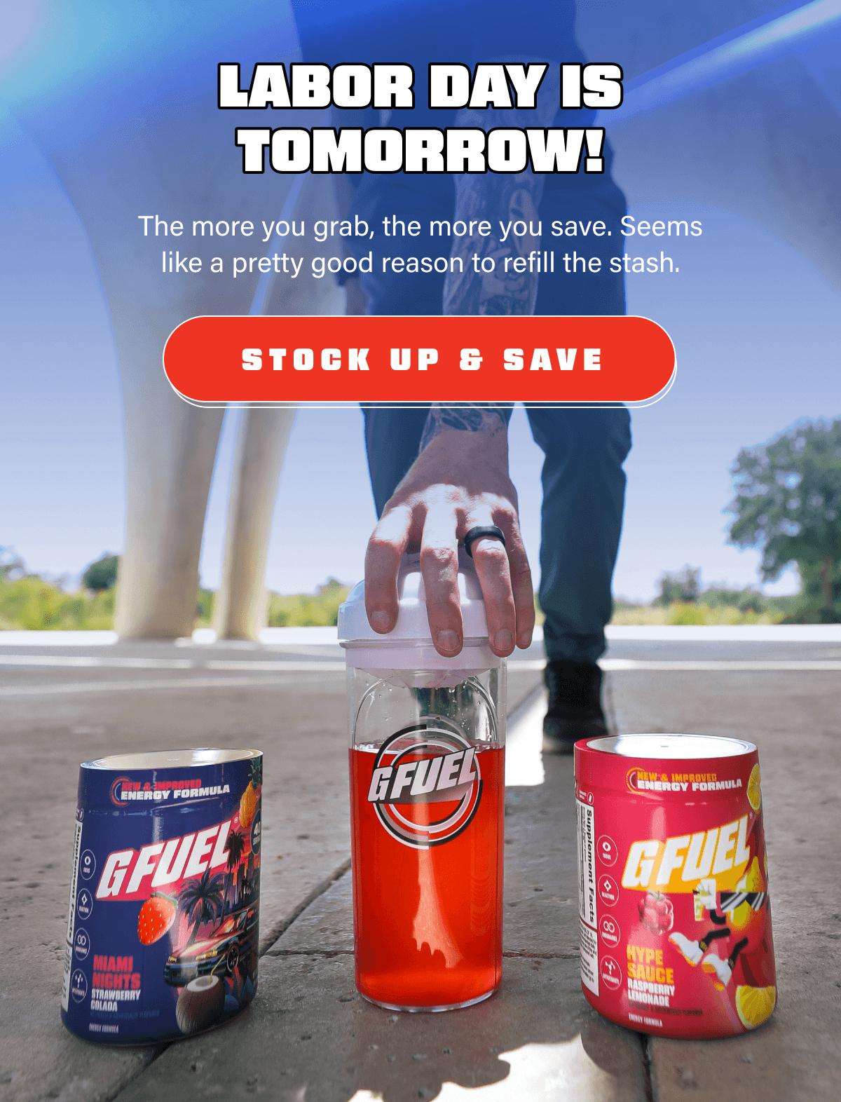 Labor Day Sale Is Tomorrow! Stock Up & Save