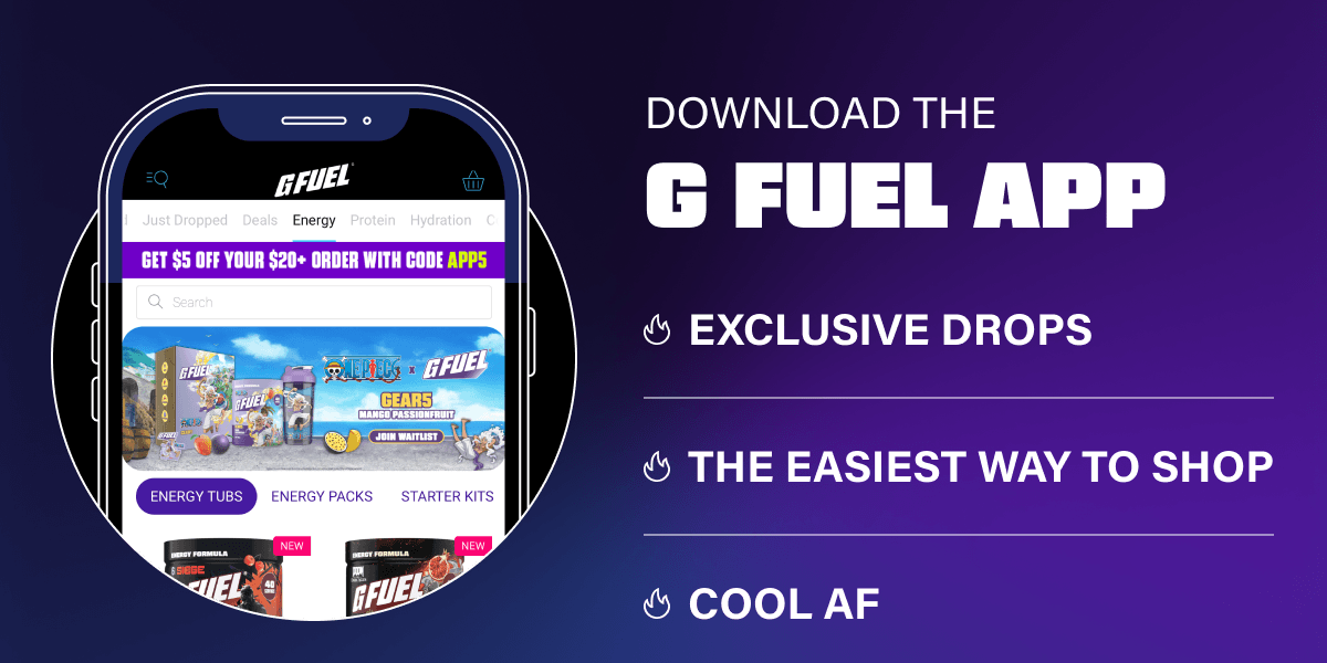 Download the G FUEL App