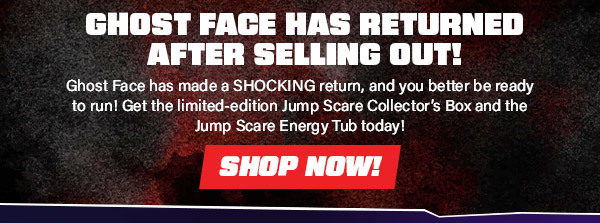 Ghost Face Has Returned After Selling Out! Shop Now