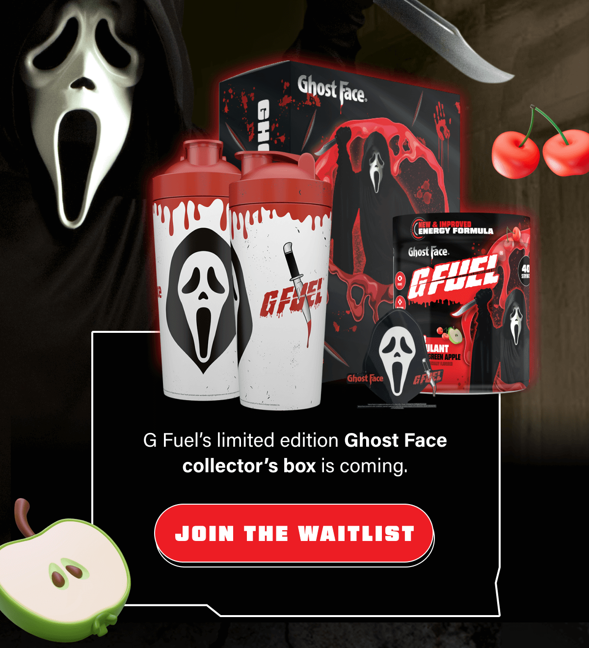 Ghost Face collector's box is coming.