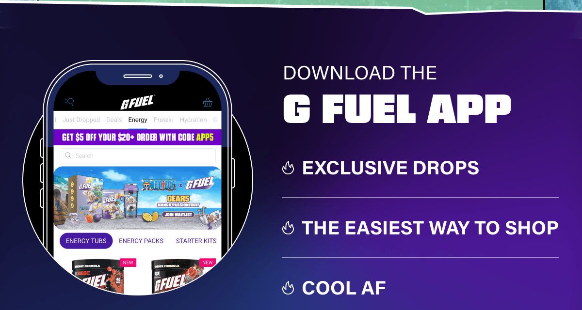 Download the G FUEL App