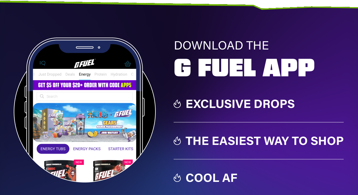 Download the G FUEL App