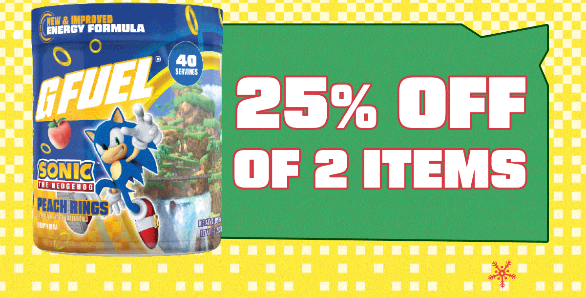 25% Off 2 Items, 33% Off Of 3 Items, 40% Off Of 4 items