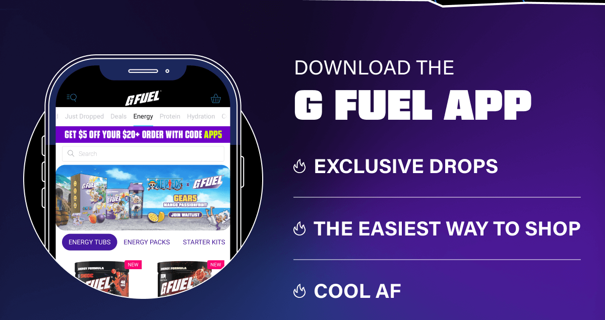 Download the G FUEL App