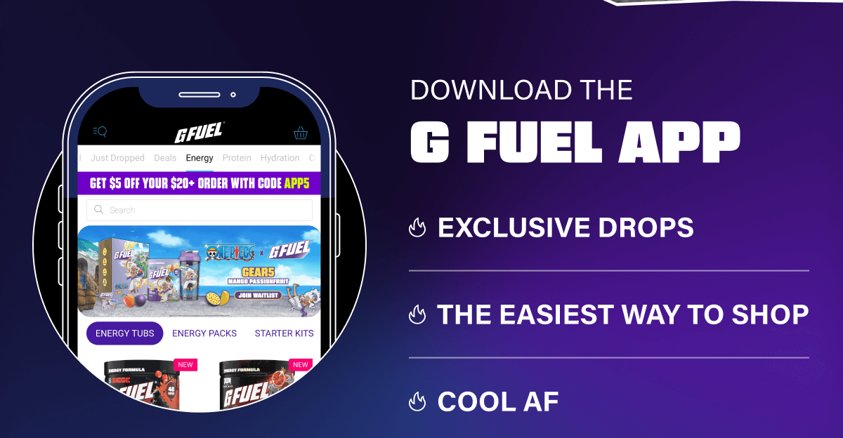 Download the G FUEL App