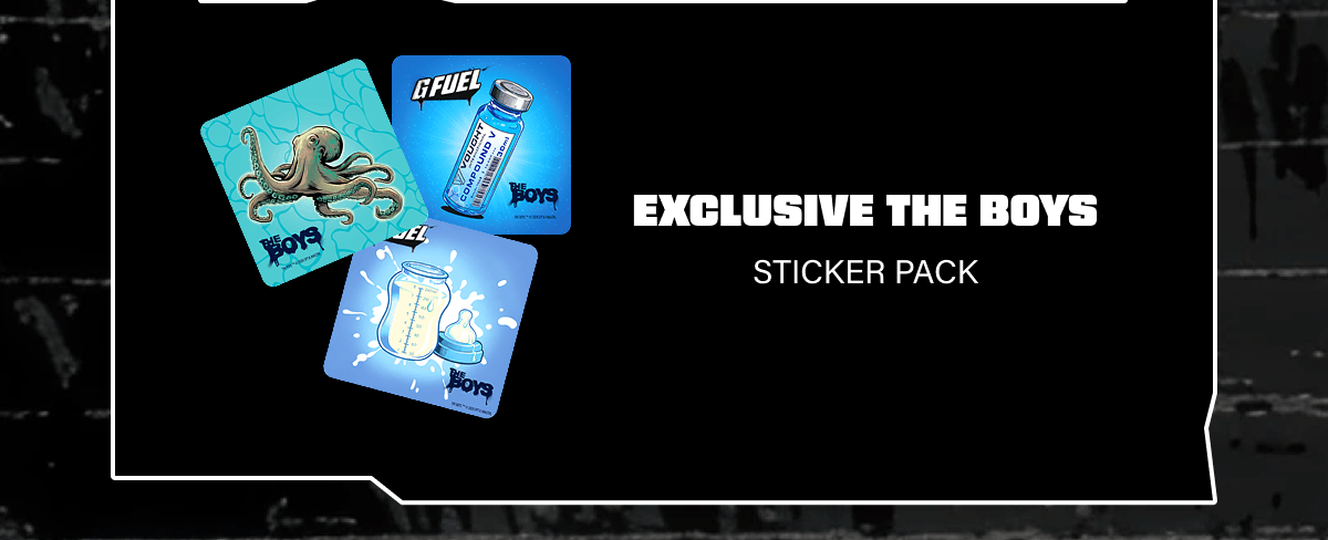Exclusive The Boys Sticker Pack