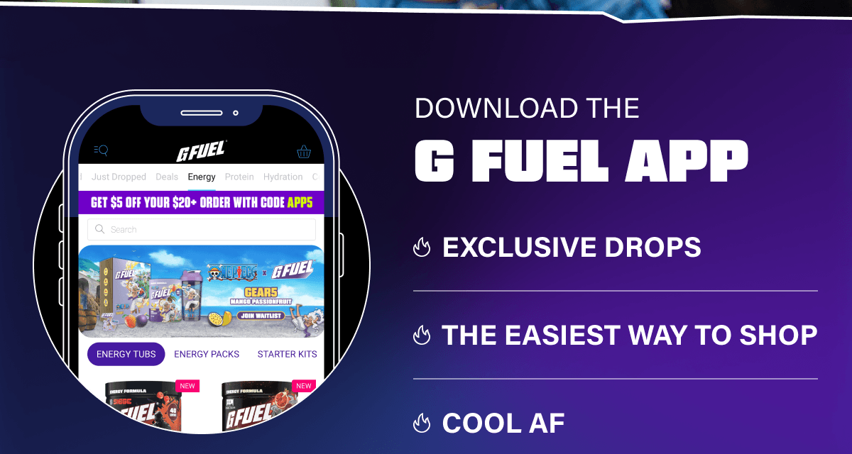 Download the G FUEL App