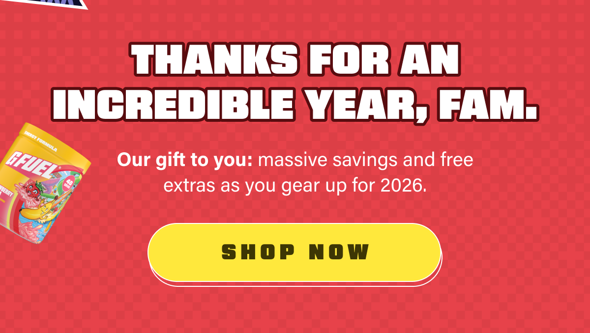 Our gift to you: massive savings and free extras as you gear up for 2026.