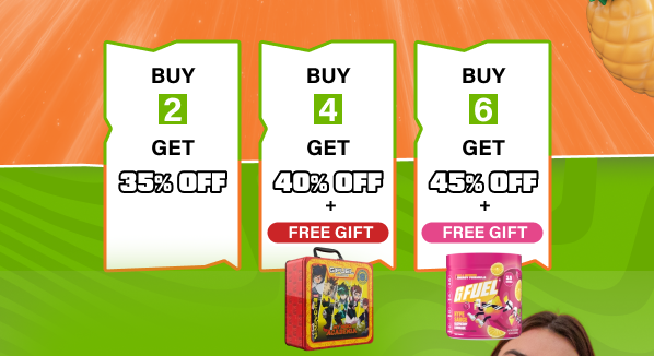 Buy 2, Get 35% off | Buy 4, Get 40% off | Buy 6, Get 45% off