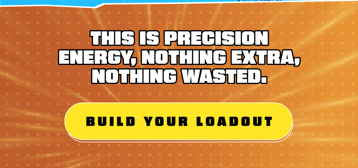 This is precision energy, nothing extra, nothing wasted.