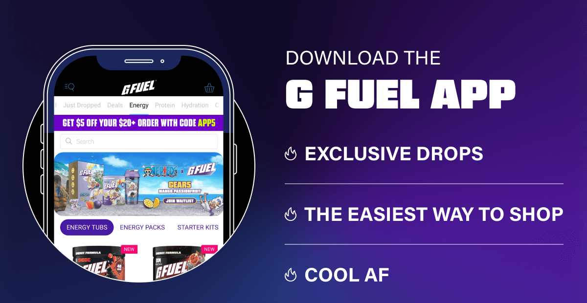 Download the G FUEL App