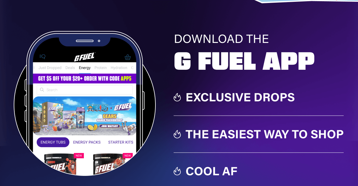 Download the G FUEL App