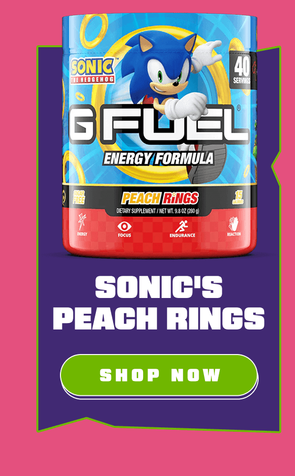 Sonic’s Peach Rings Inspired By Sonic The Hedgehog