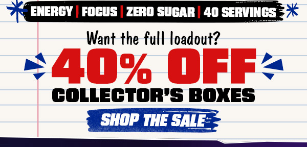 Want the full loadout? 40% off Collector's Boxes