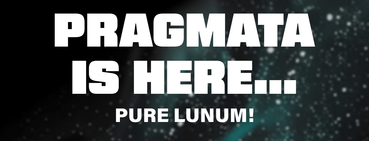 Pragmata is here... Pure lunum!